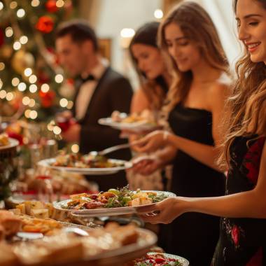 Event im Hotel-Gasthof Ochsen im Allgäu: Großes Festtagsbuffet